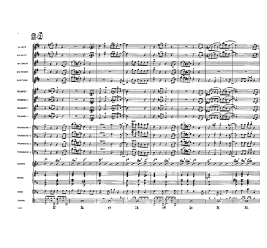 Chops, Don't Fail Me Now Chops, Don't Fail Me Now Jazz Ensemble scores gallery preview page 5