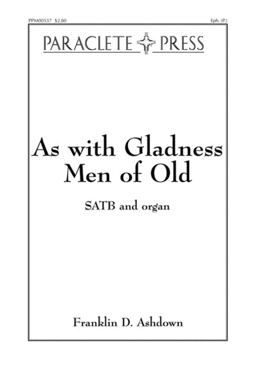 As With Gladness Men of Old image number null