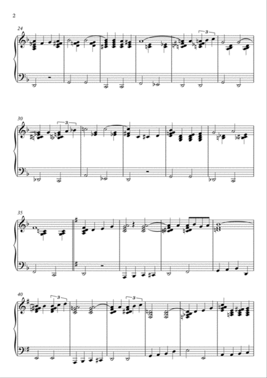 They Didn't Believe Me They Didn't Believe Me Piano Solo scores gallery preview page 2