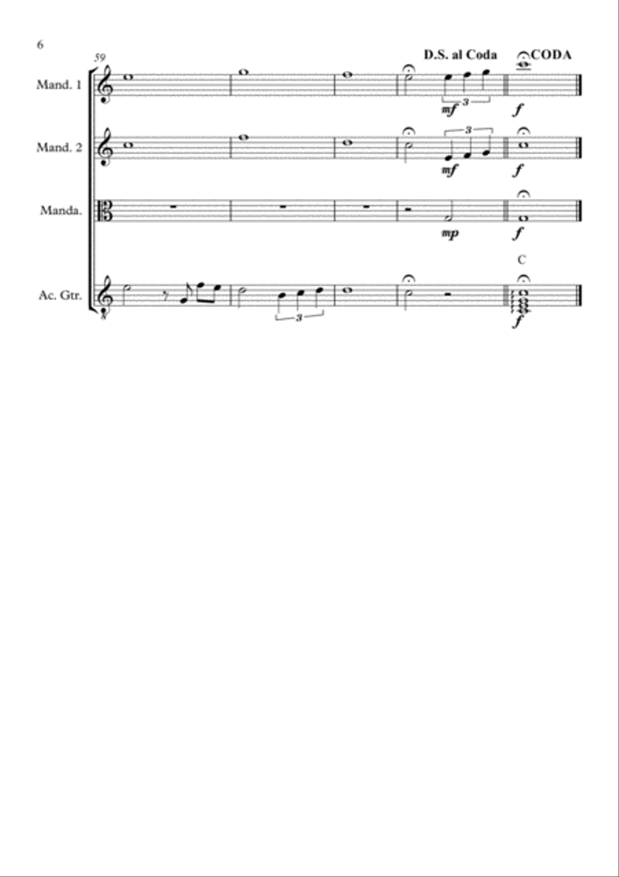 My Way Small Ensemble scores gallery preview page 6