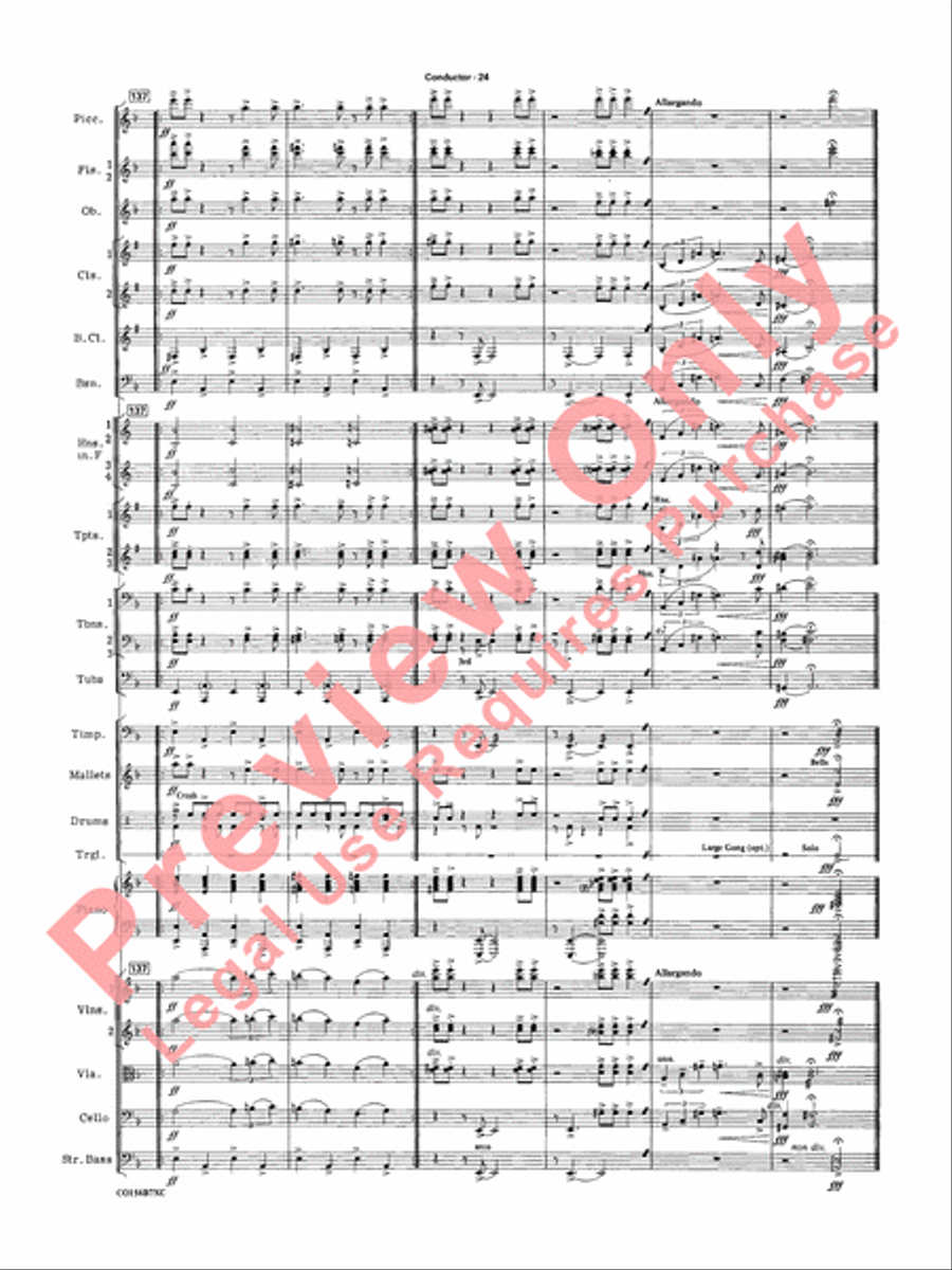 Themes from 007 Full Orchestra scores gallery preview page 27