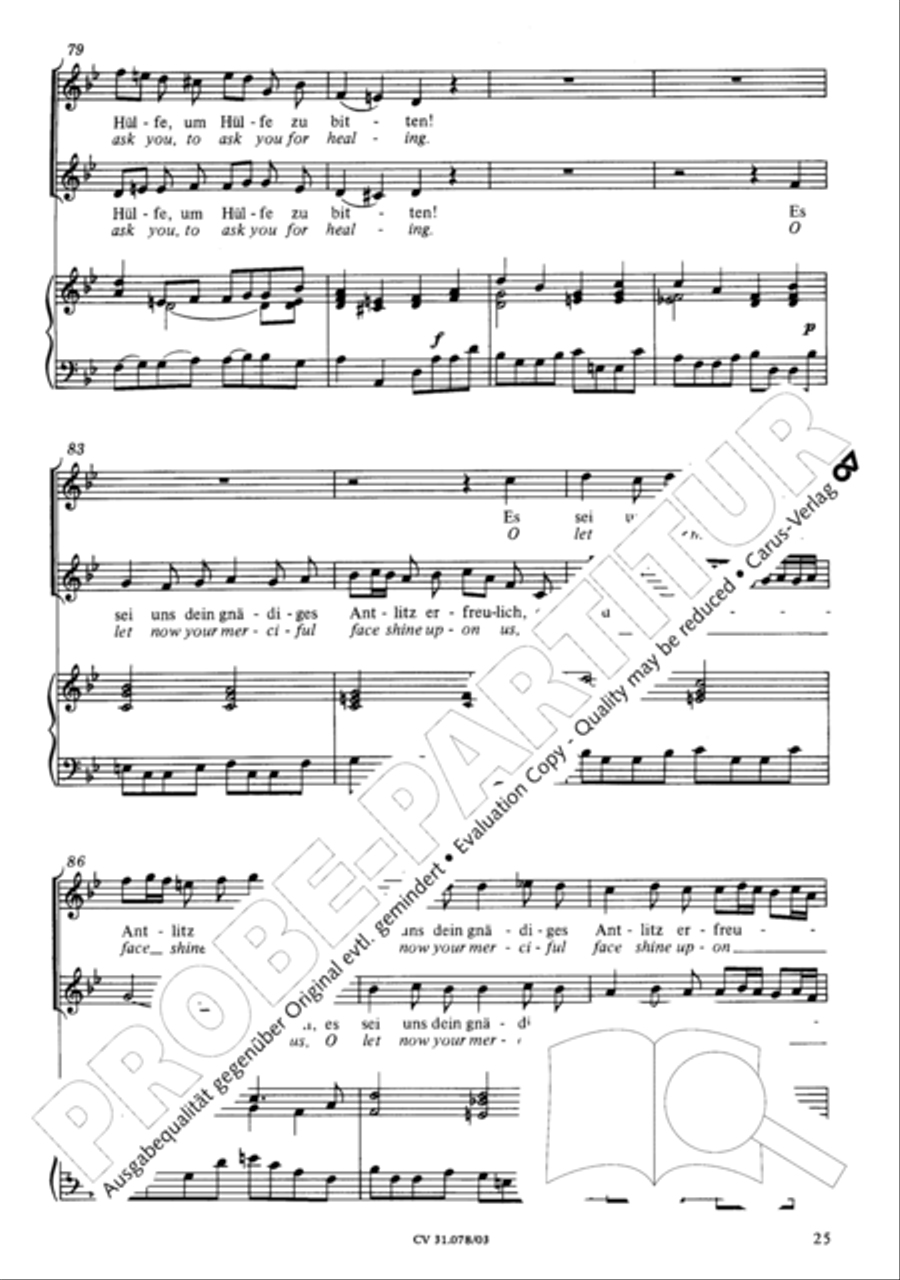 Jesus, you have freed my spirit (Jesu, der du meine Seele) 4-Part scores gallery preview page 26