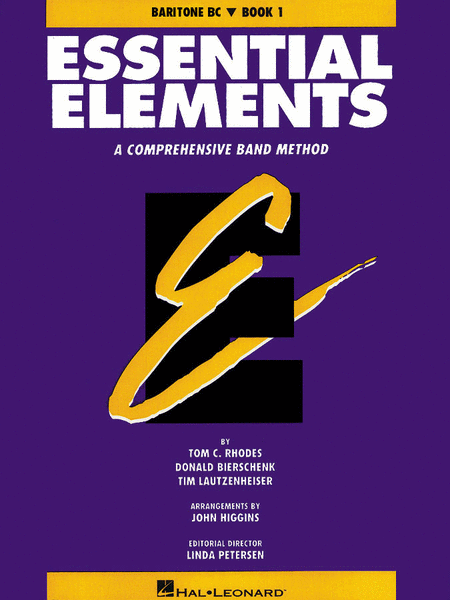 Essential Elements - Book 1 (Baritone B.C.) - Book only
