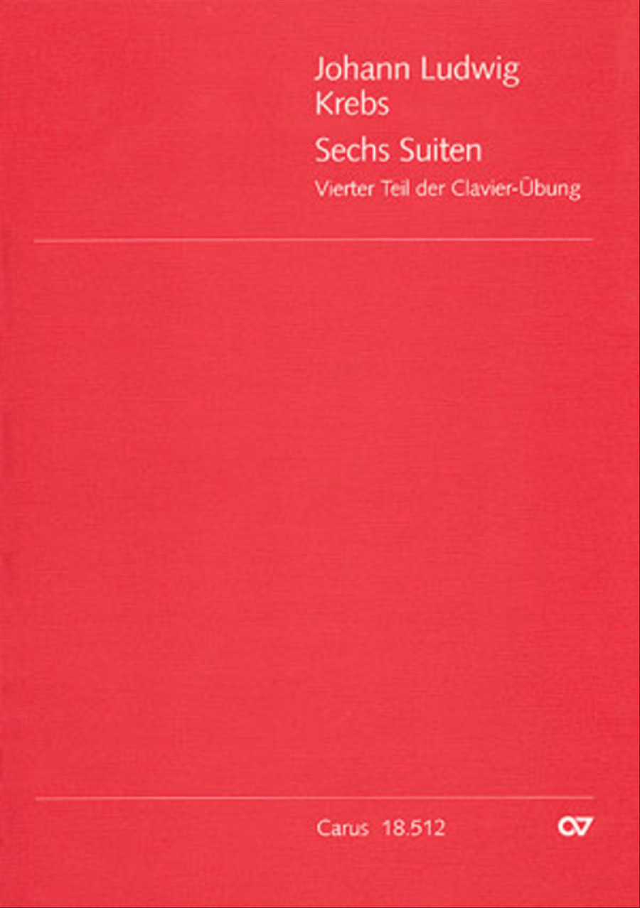 Six Suites Six Suites Harpsichord scores gallery preview page 1