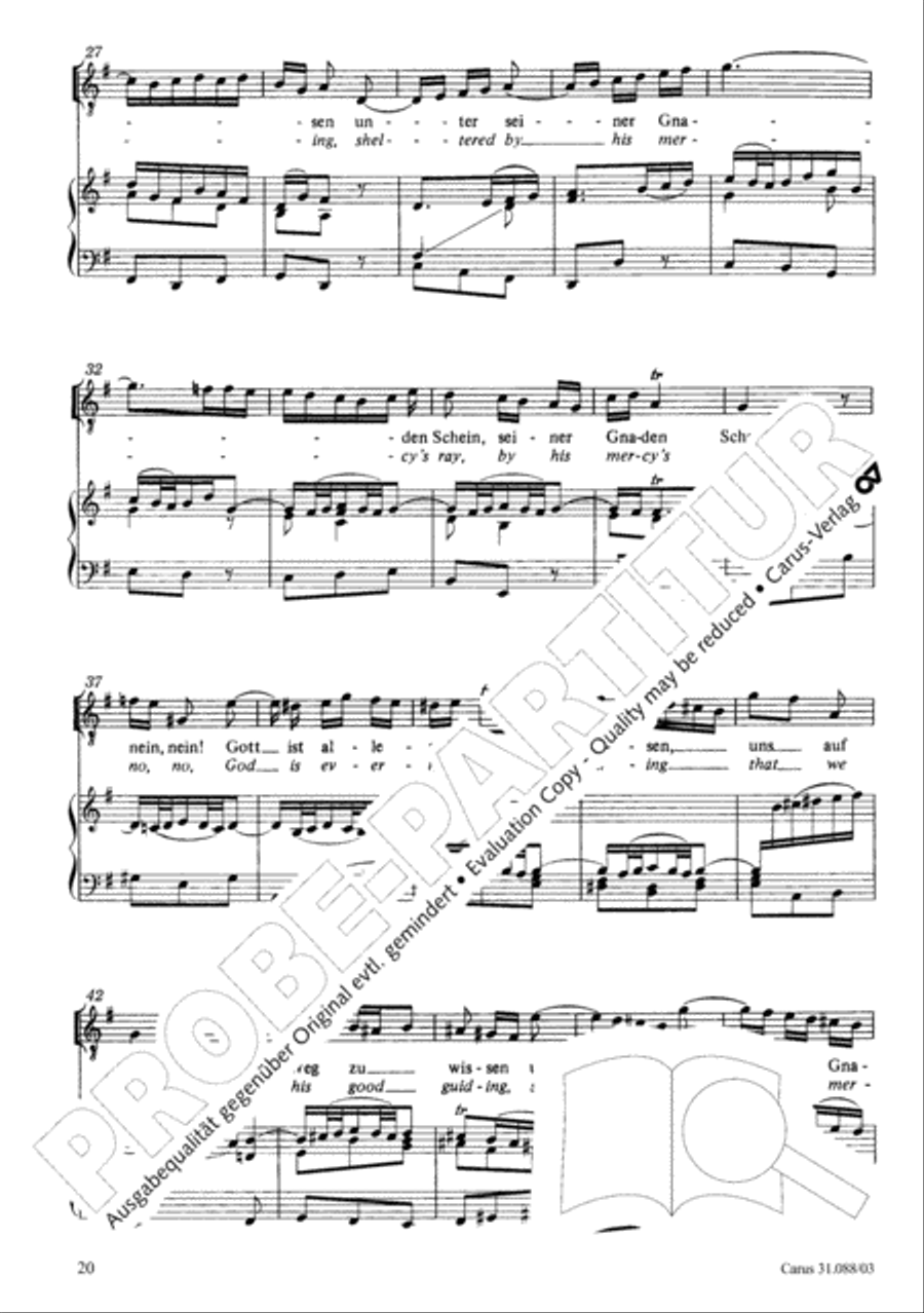 See now, as fishermen I will send you (Siehe, ich will viel Fischer aussenden) 4-Part scores gallery preview page 21