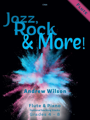 Book cover for Jazz, Rock & More. Flute & Piano