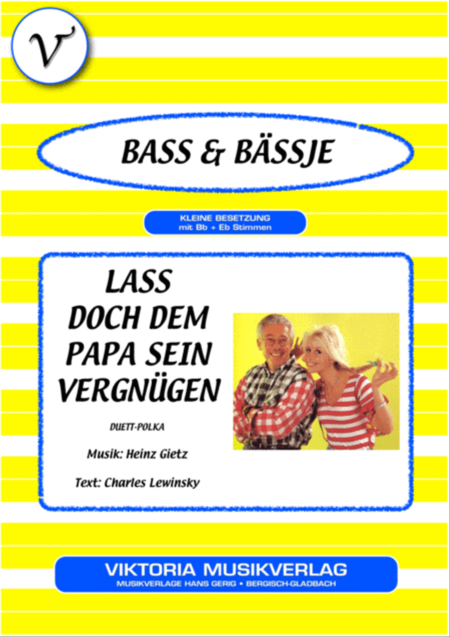 Lass doch dem Papa sein Vergnugen Voice scores gallery preview page 1