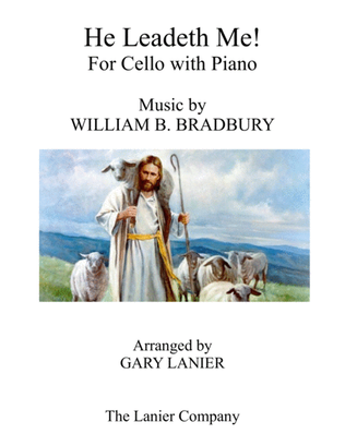 Book cover for HE LEADETH ME (Duet – Cello & Piano with Score/Part)