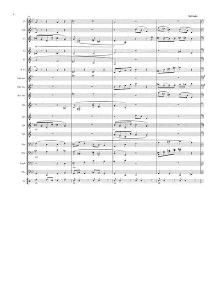 Blue pimpernel (arrangement for concert band) image number null