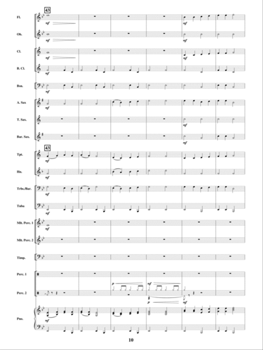 The King's Flourish Concert Band scores gallery preview page 9