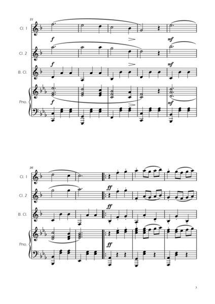 Dmitri Shostakovich - Second Waltz - Clarinet Trio w/ Piano by Dmitri ...