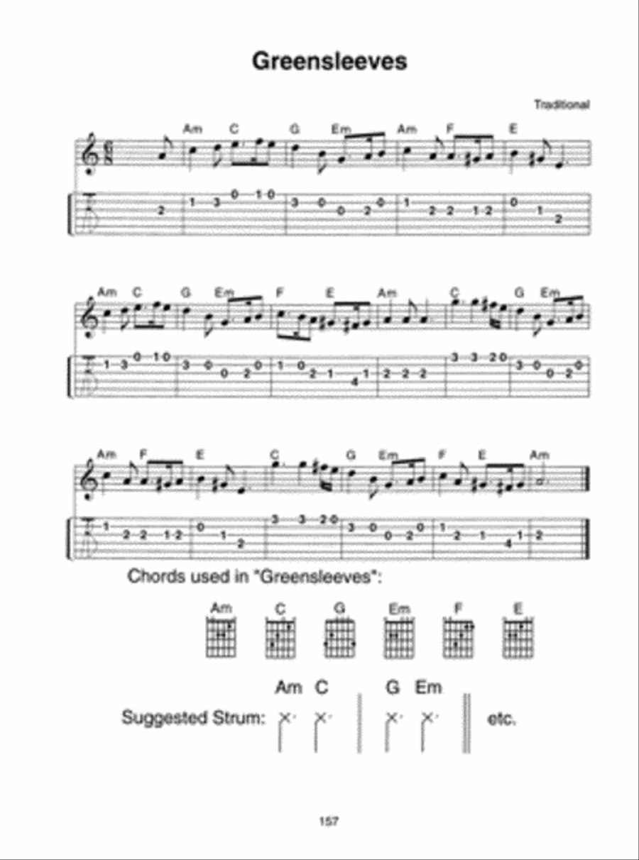 Guitarist's Treasury of Classic Themes Acoustic Guitar scores gallery preview page 4