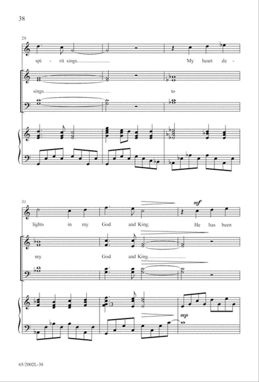 And This Shall Be a Sign And This Shall Be a Sign 4-Part scores gallery preview page 39