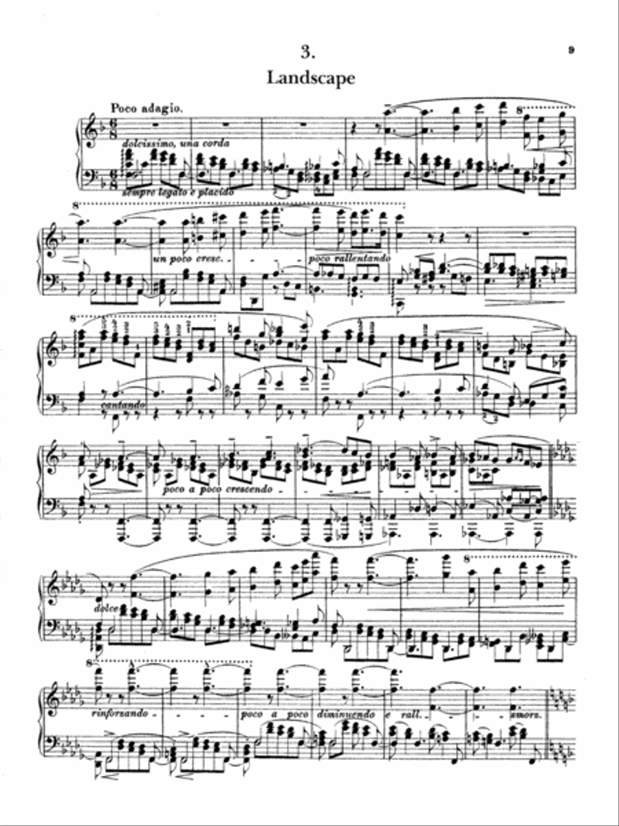 Liszt: Transcendental Etudes (Volume I) Piano Method scores gallery preview page 1