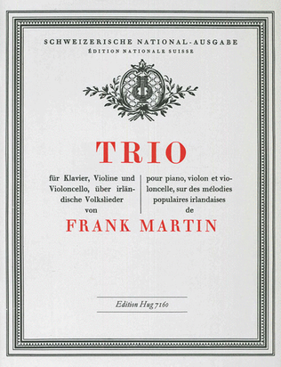 Book cover for Trio uber ein irisches Volkslied