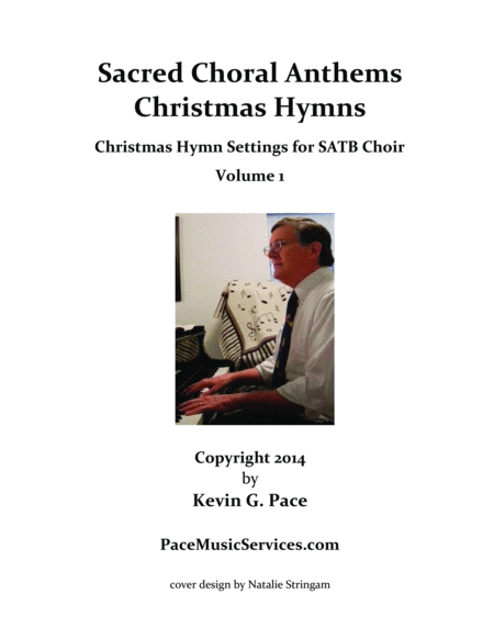 Sacred Choral Anthems - Christmas Hymn Arrangements SATB Choir Book 1 image number null