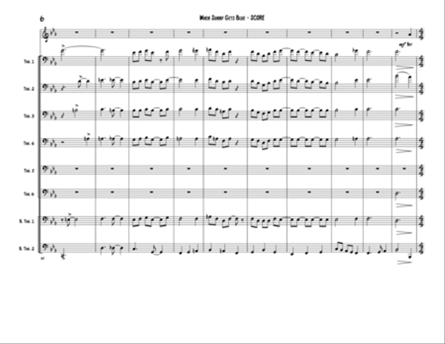 When Sunny Gets Blue When Sunny Gets Blue Chamber Orchestra scores gallery preview page 6