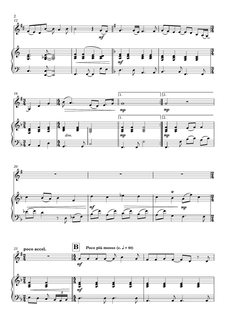 Love Of My Life Love Of My Life Clarinet Solo scores gallery preview page 2