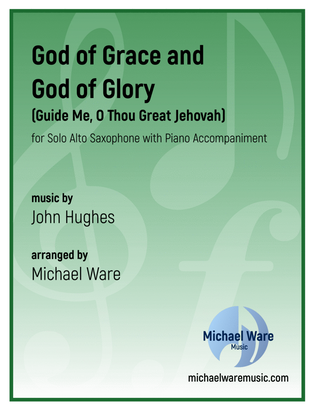 Book cover for God of Grace and God of Glory (Alto Sax)