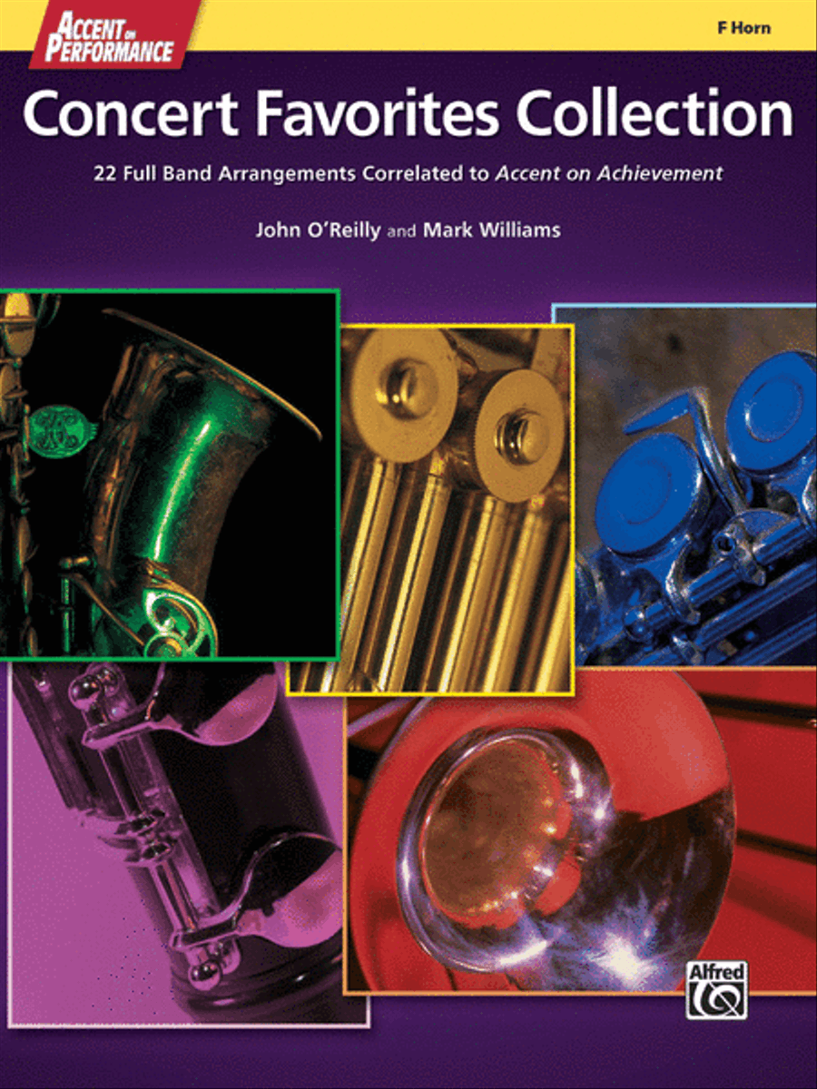 Accent on Performance Concert Favorites Collection Concert Band scores gallery preview page 1