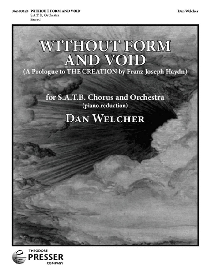 Without Form and Void 4-Part scores gallery preview page 1