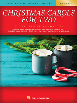 Book cover for Christmas Carols for Two Cellos