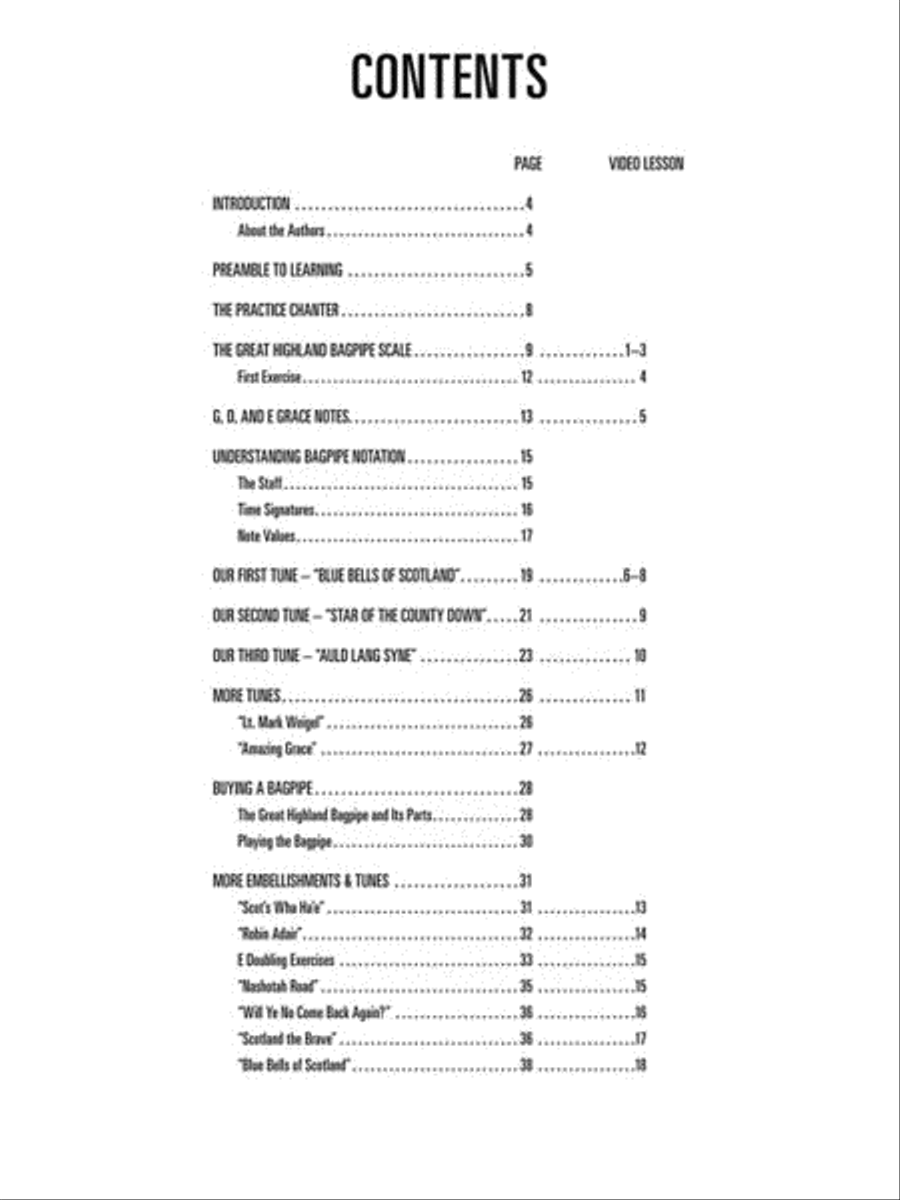 Hal Leonard Bagpipe Method