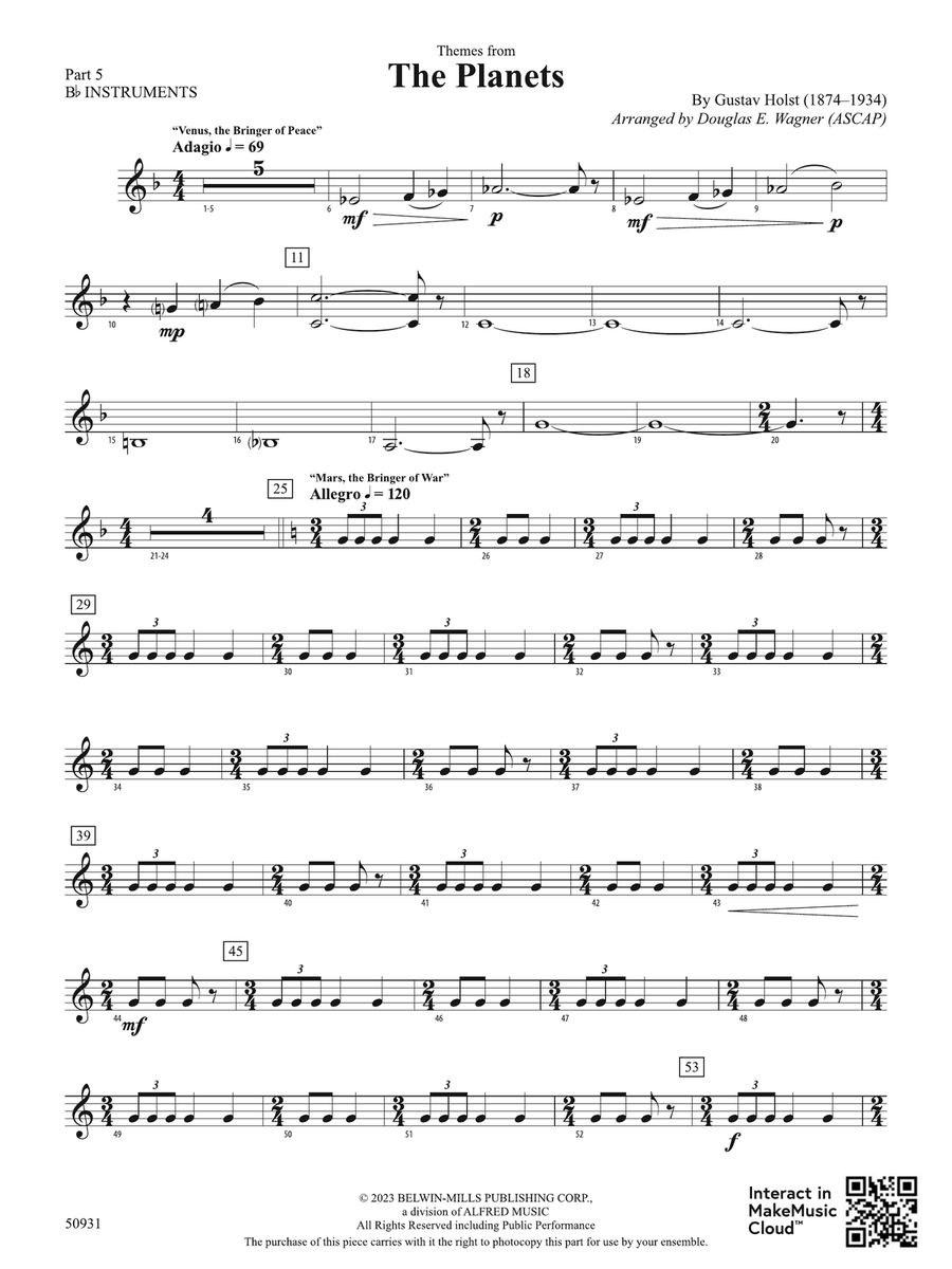 The Planets: Part 5 - B-flat Instruments