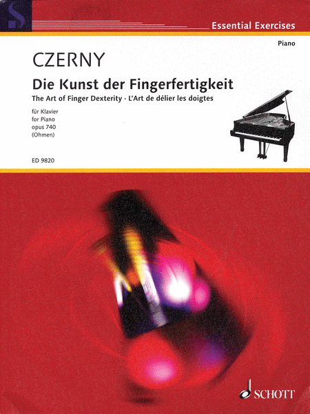 The Art of Finger Dexterity for Piano, Op. 740