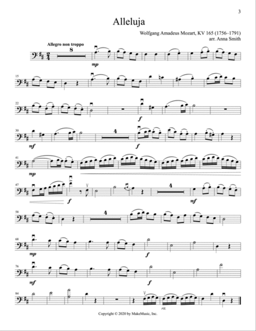 The Progressing Cello Soloist Small Ensemble scores gallery preview page 2