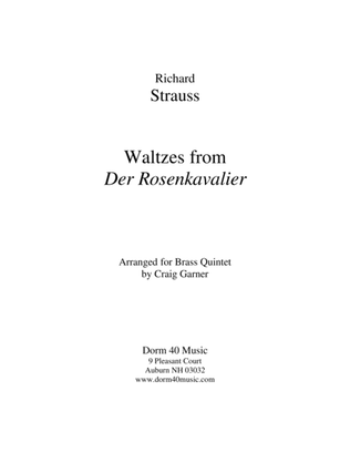 Book cover for Waltzes from "Der Rosenkavalier"