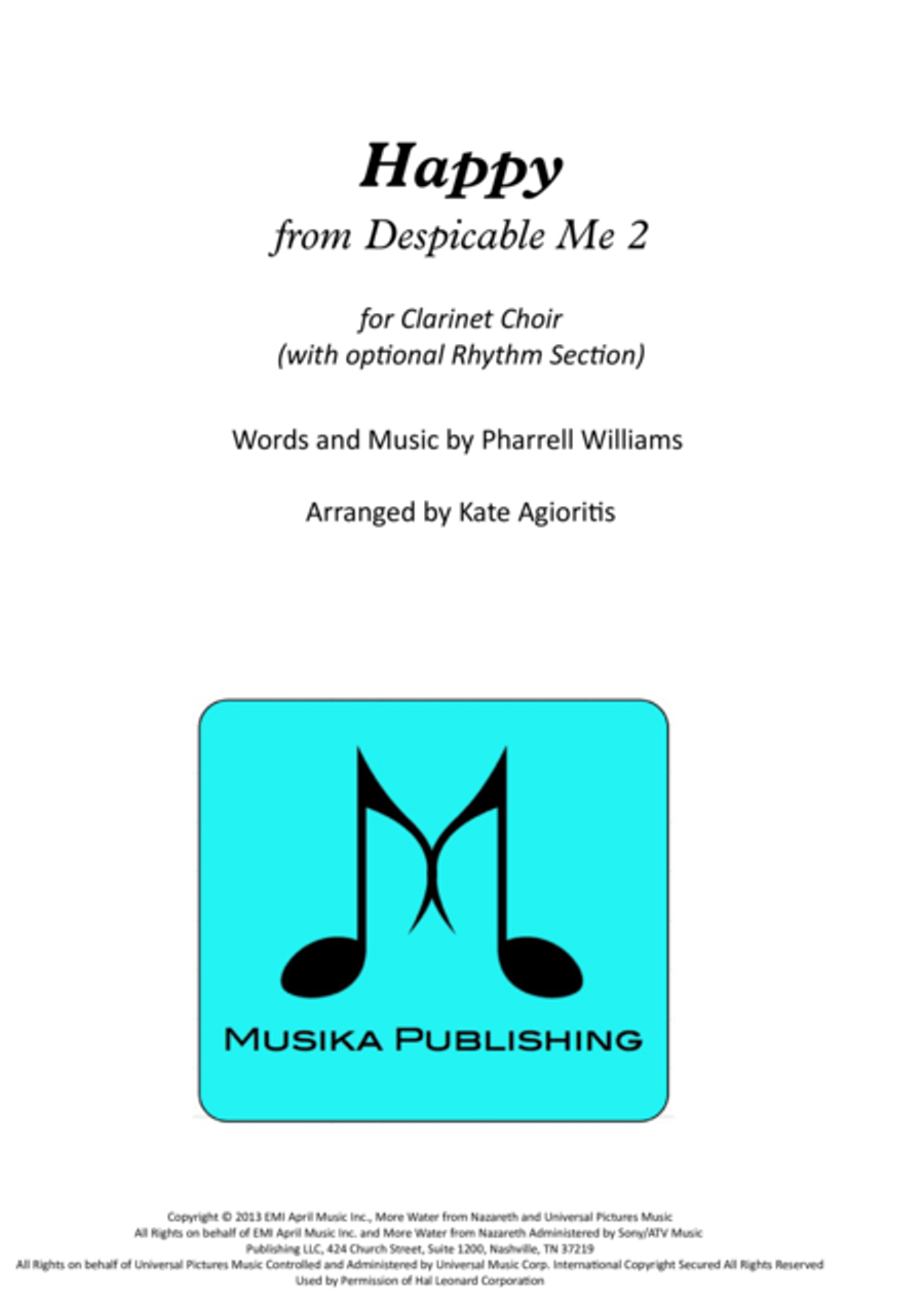 Happy Happy Woodwind Ensemble scores gallery preview page 1