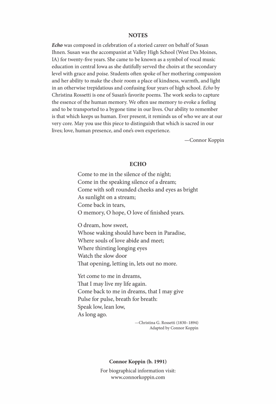 Echo Divisi scores gallery preview page 1