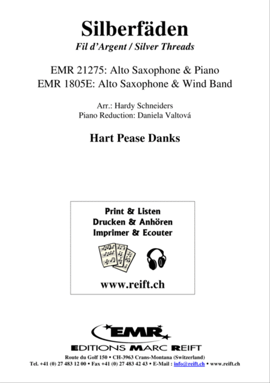 Silberfaden Alto Saxophone scores gallery preview page 2