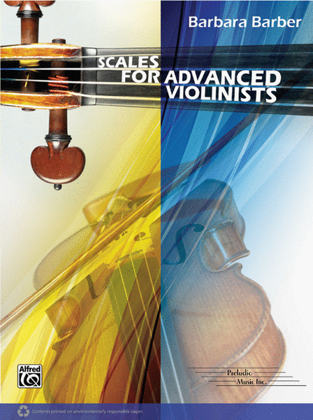 Scales for Advanced Violinists by Barbara Barber Violin Solo - Sheet Music