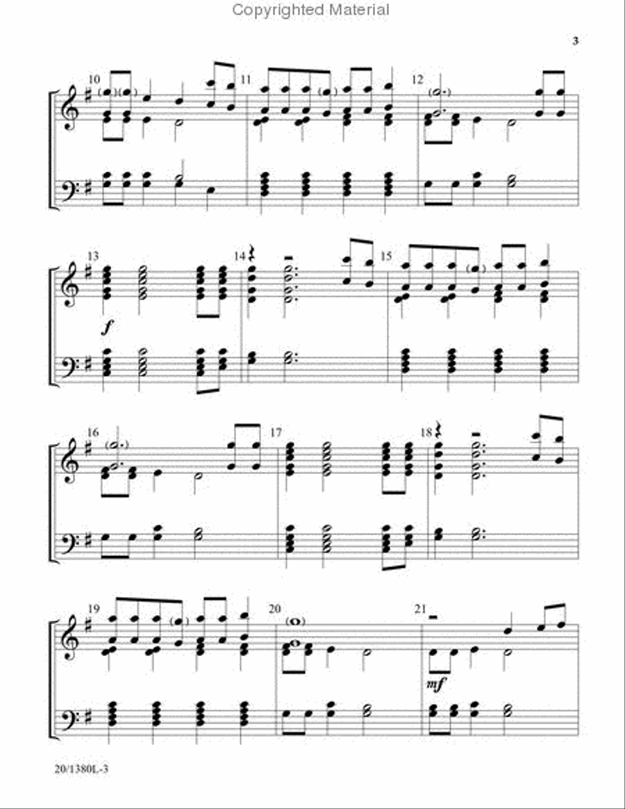 Siyahamba - I'm Gonna Sing 3-Octaves scores gallery preview page 3