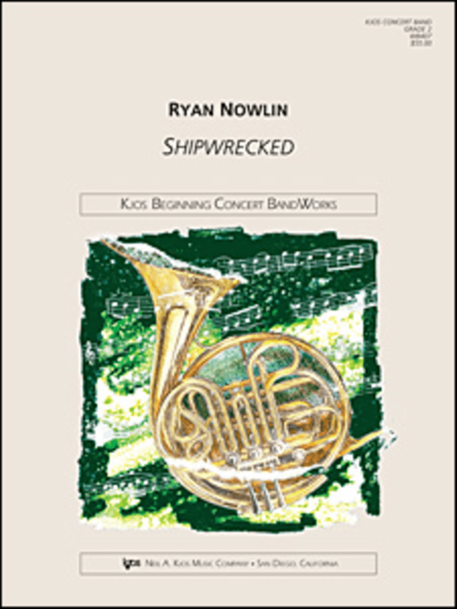 Shipwrecked Concert Band scores gallery preview page 1