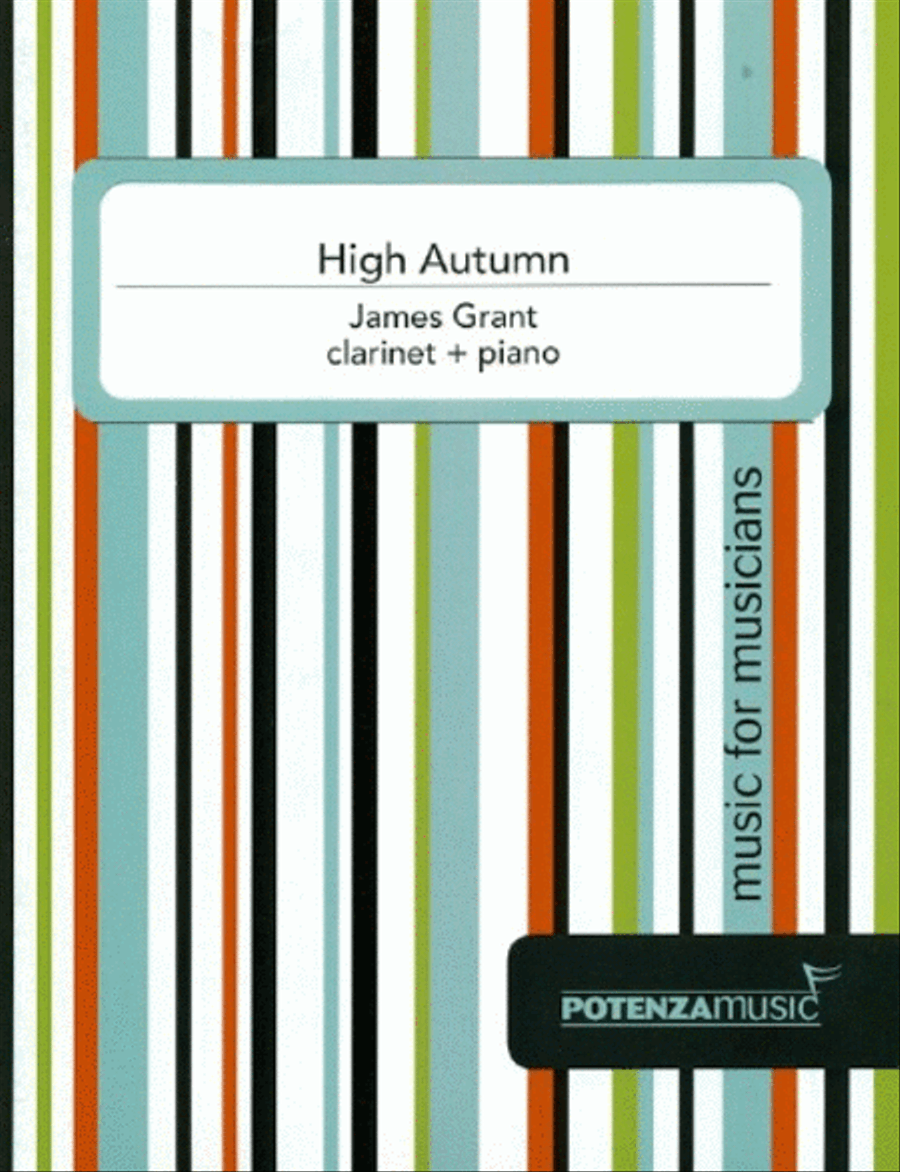 High Autumn High Autumn A Clarinet scores gallery preview page 1