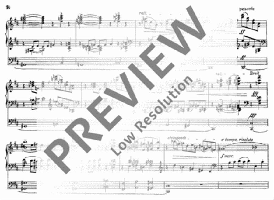 Ciacona Organ scores gallery preview page 17