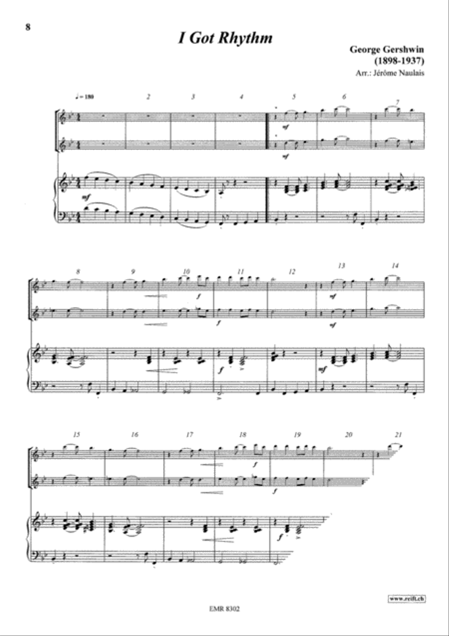 Album Volume 2 Flute Duet scores gallery preview page 5