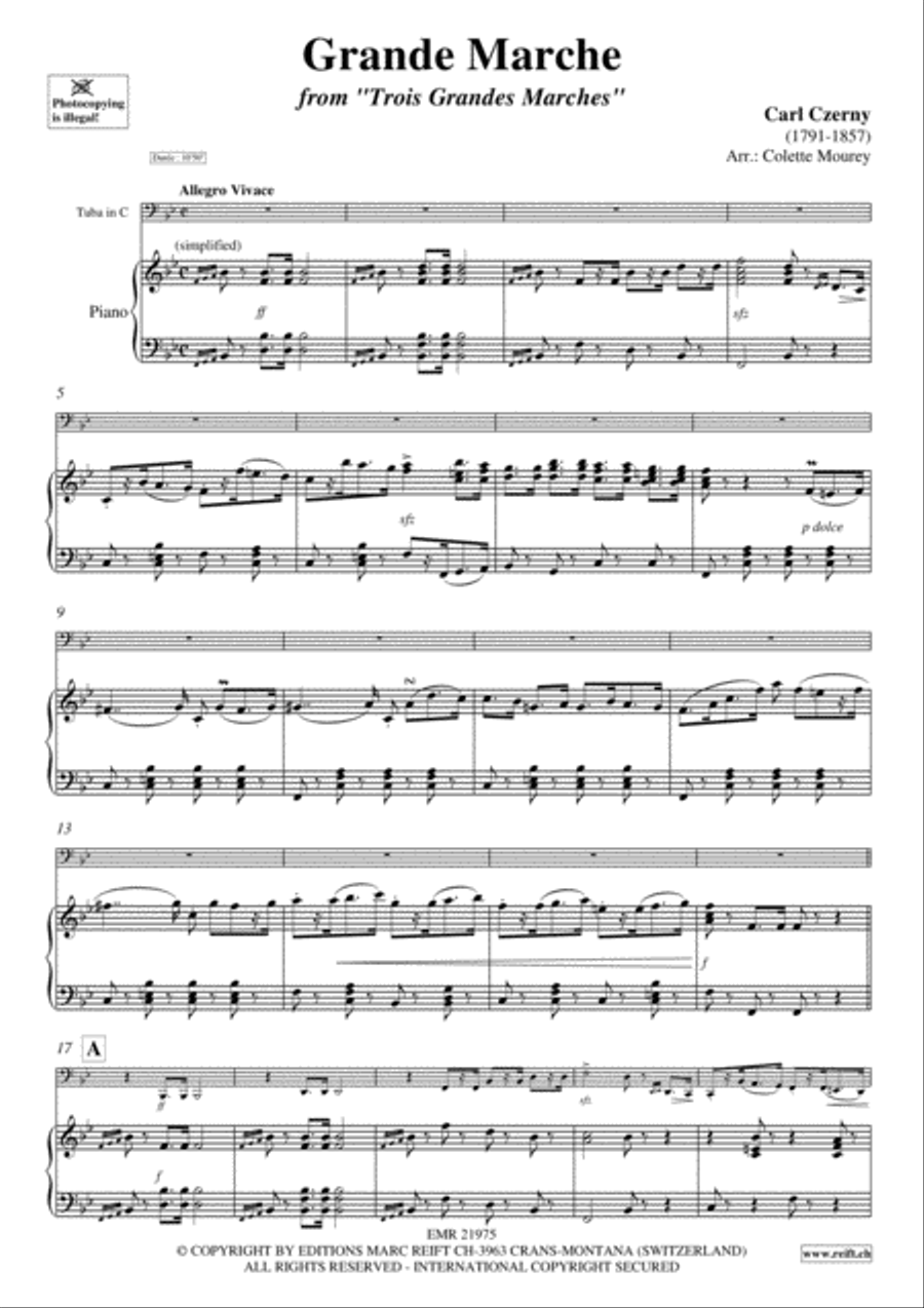 Grande Marche Grande Marche Tuba scores gallery preview page 3