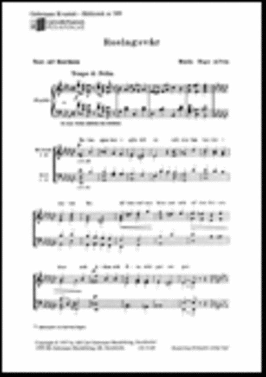 Roslagsvar Men's Choir scores gallery preview page 1