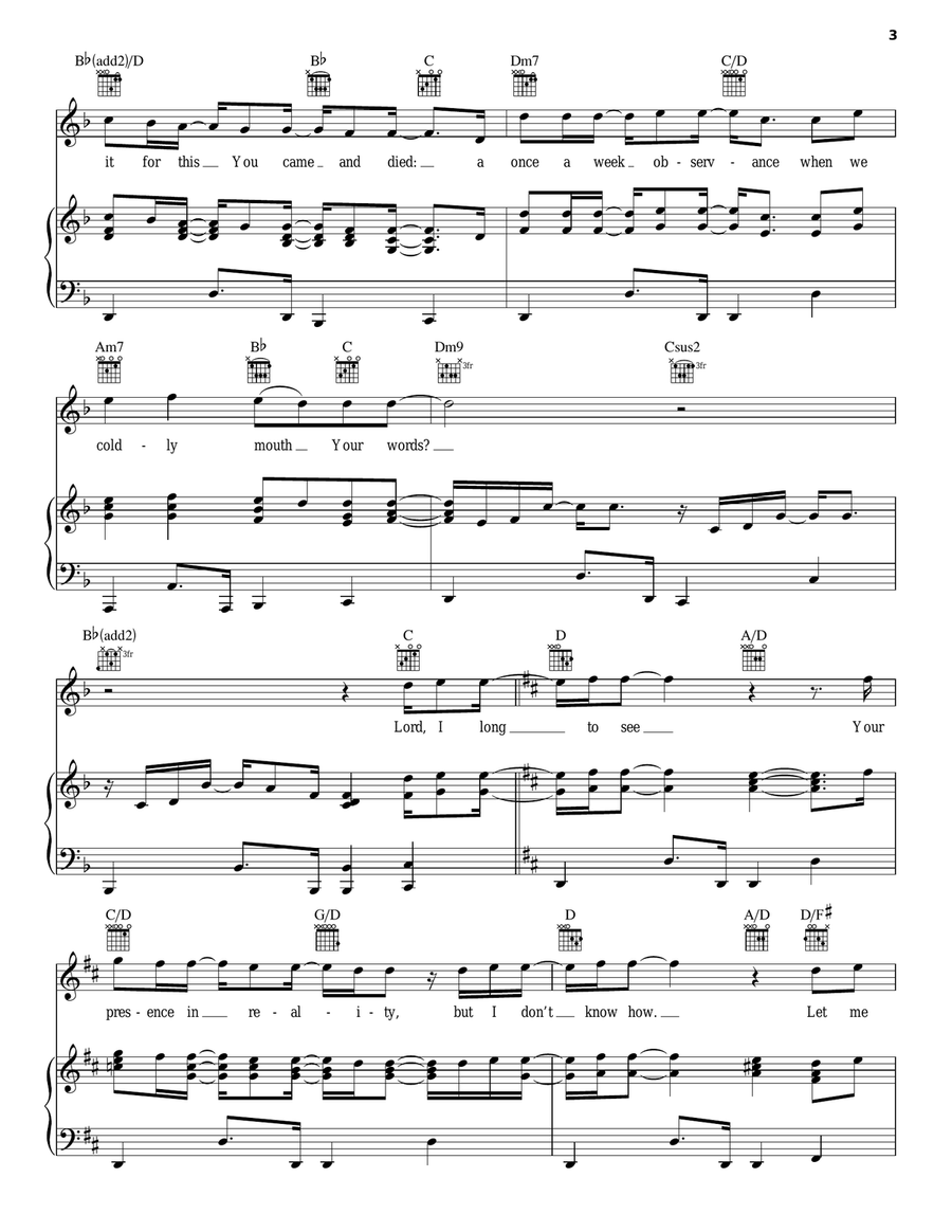 Know You In The Now Know You In The Now Acoustic Guitar scores gallery preview page 3