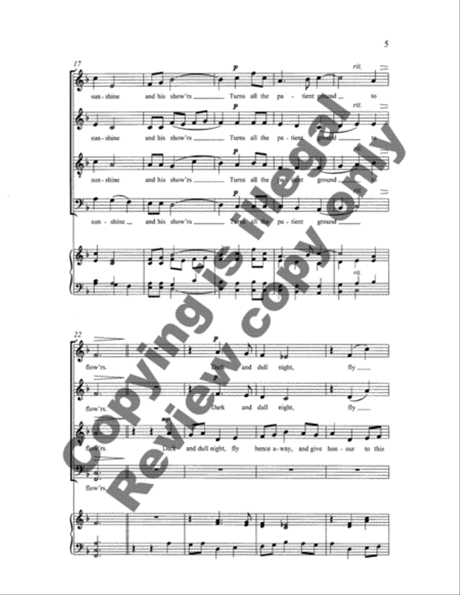 What Sweeter Music What Sweeter Music 4-Part scores gallery preview page 4