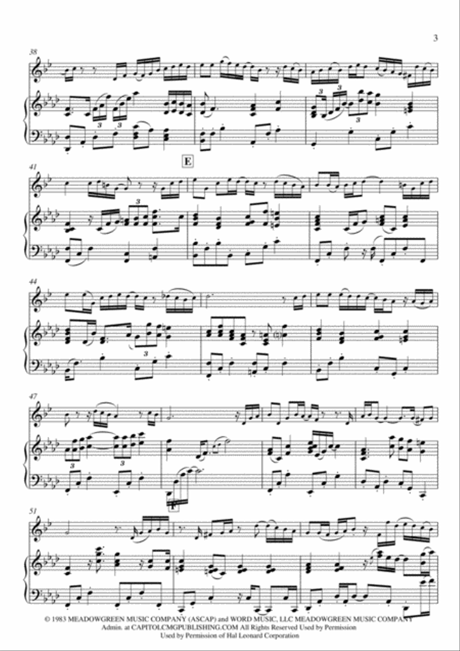 Via Dolorosa Woodwind Duet scores gallery preview page 3