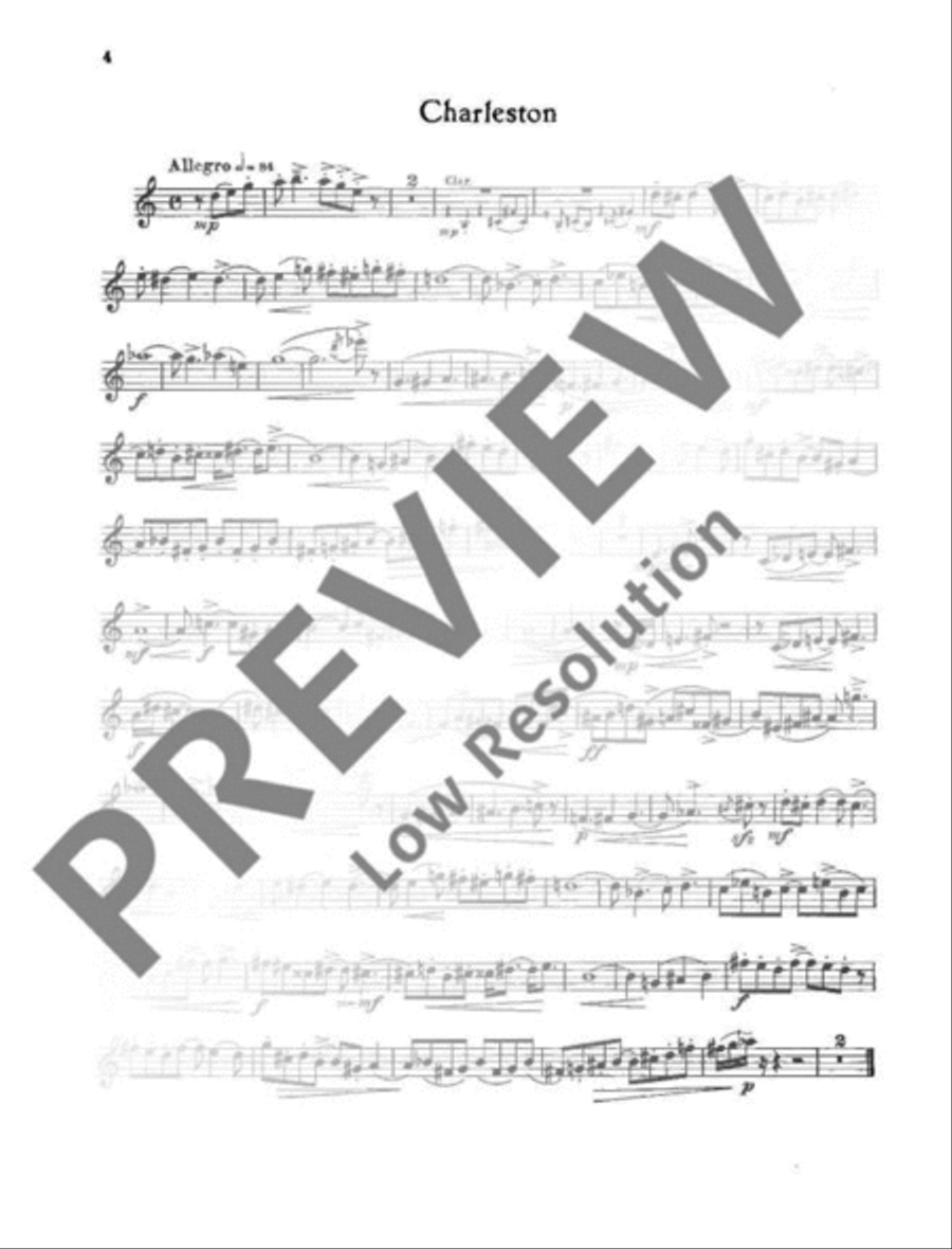 Divertissement Bassoon scores gallery preview page 5