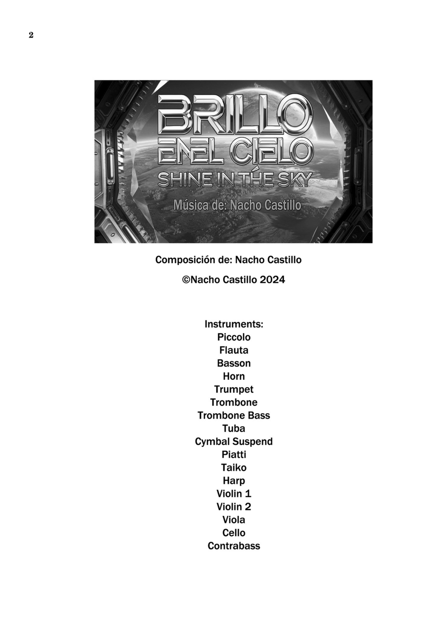Book cover for Brillo en el Cielo