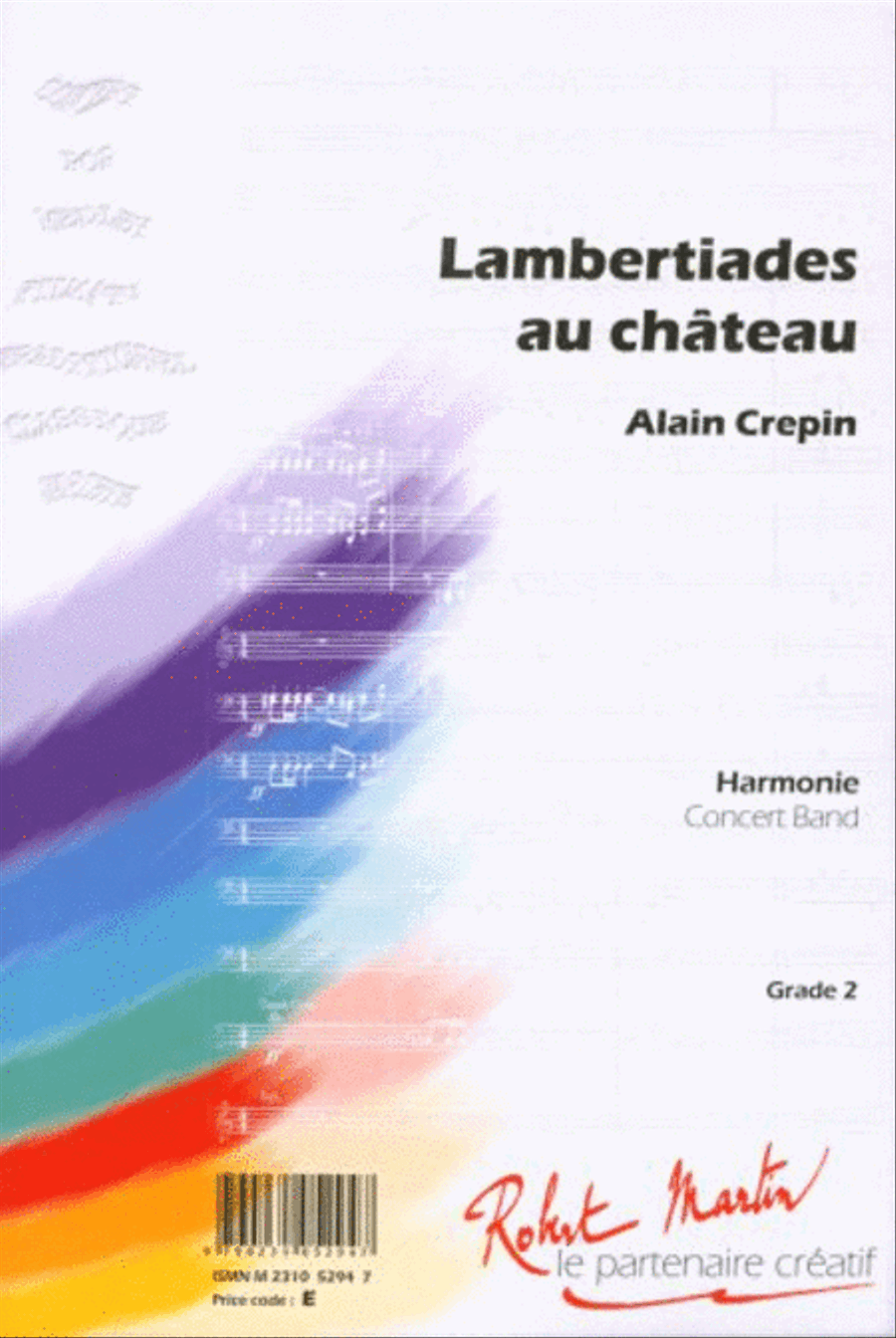 Lambertiades au chateau Concert Band scores gallery preview page 2
