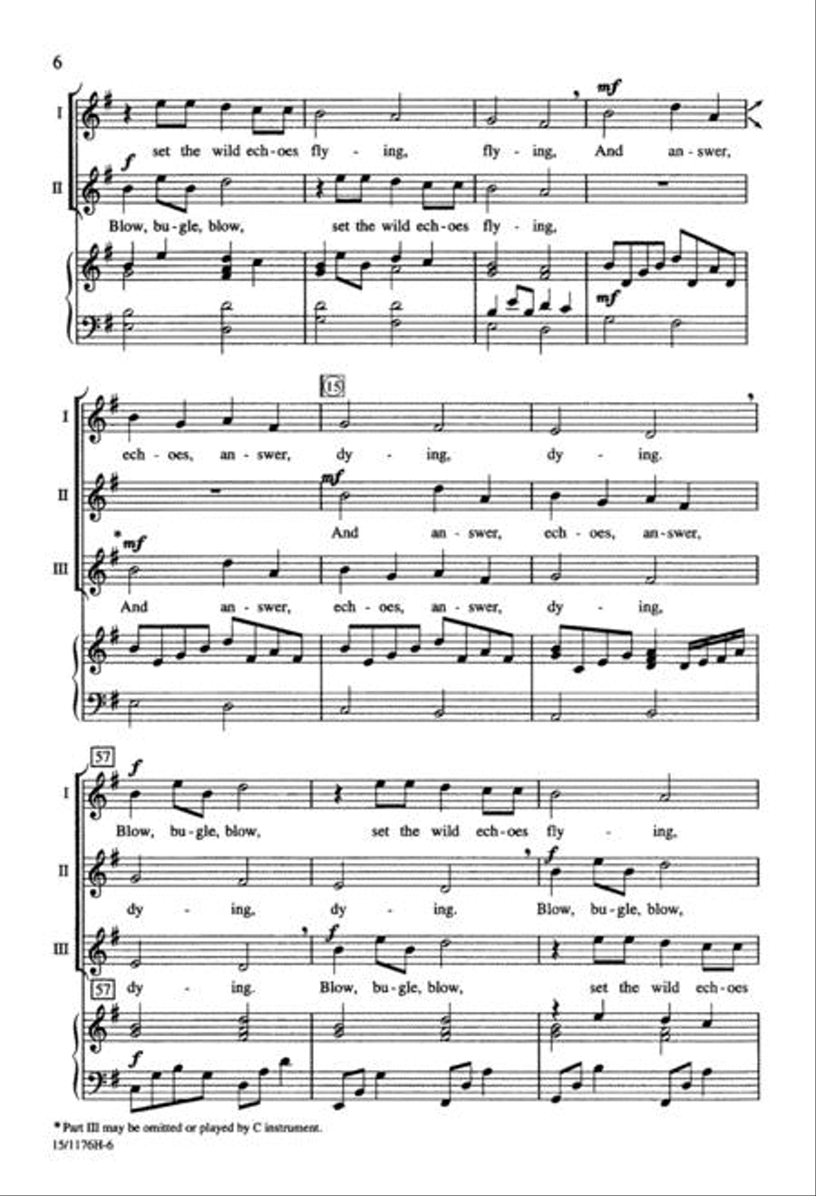 Blow, Bugle, Blow 2-Part scores gallery preview page 6