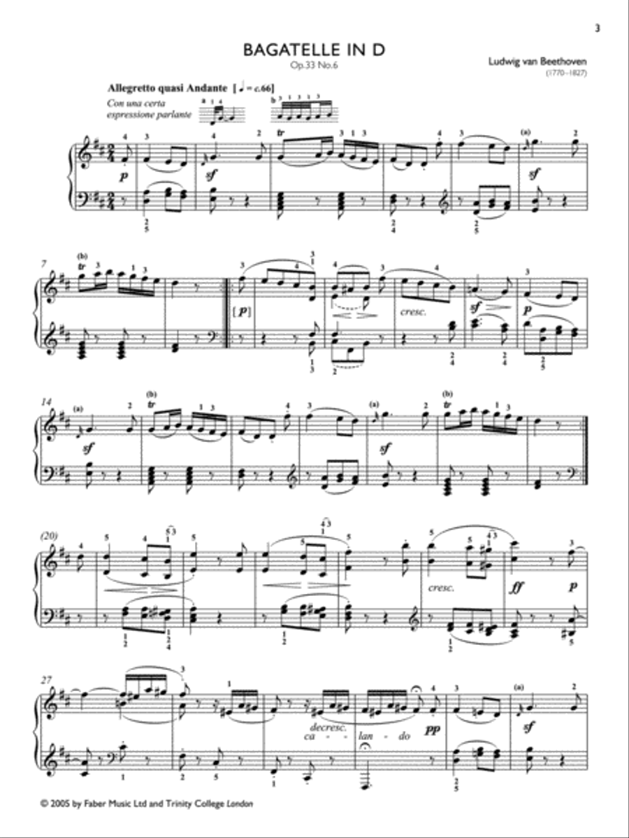 Classical Real Repertoire Piano Solo scores gallery preview page 4